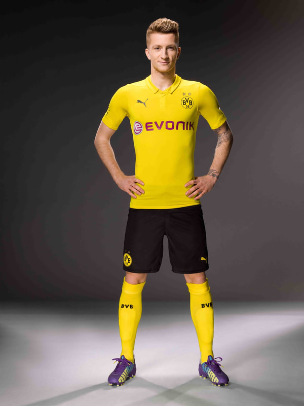 Mẫu thiết kế bộ quần áo bóng đá sân nhà của Dortmund 2019-20