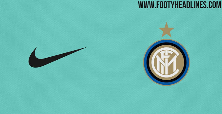 Mẫu thiết kế dự kiến áo đá banh sân khách của Inter 19-20