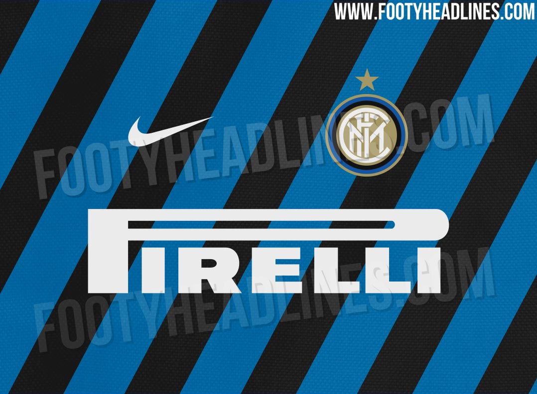 Những họa tiết  và màu sắc trên chiếc áo đá banh của CLB Inter Milan mùa giải 19-20 sân nhà