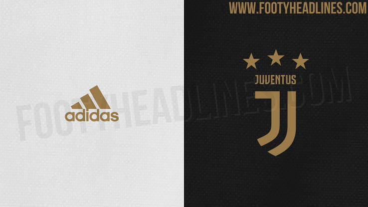 Màu sắc của bộ đồ thi đấu đá banh sân nhà của Juventus 19-20
