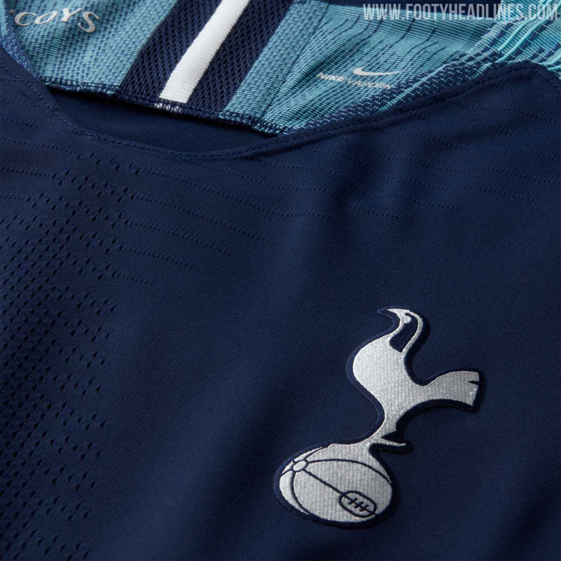 Logo trên áo đá banh của CLB Tottenham 2018-19