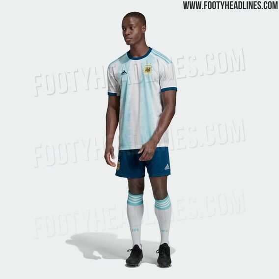 mẫu quần áo bóng đá argentina copa america sân nhà 2019-2020 
