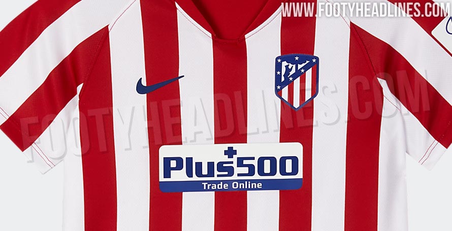 mẫu quần áo bóng đá atletico madrid sân nhà 2019-2020