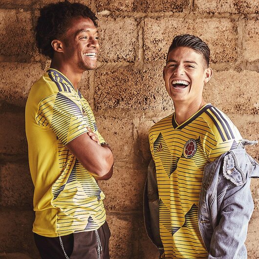 mẫu quần áo bóng đá colombia copa america sân nhà 2019