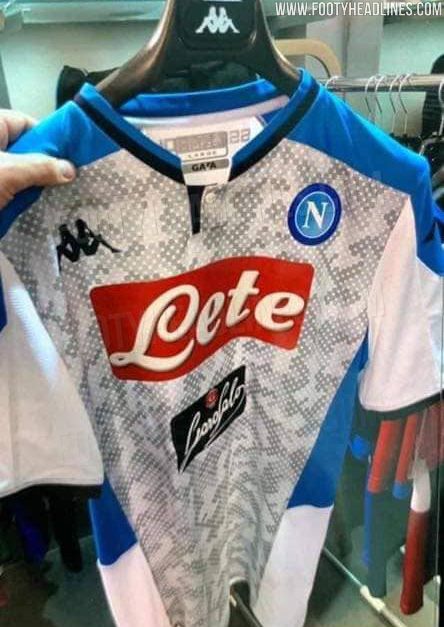mẫu quần áo bóng đá sân khách SSC Napoli 2019-2020
