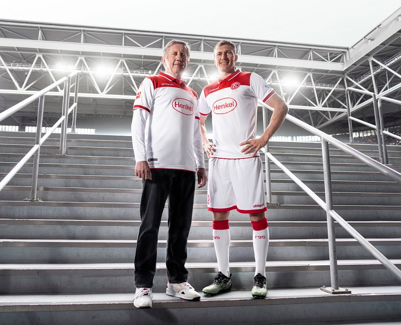 mẫu quần áo bóng đá sân nhà fortuna dusseldorf 2019-2020