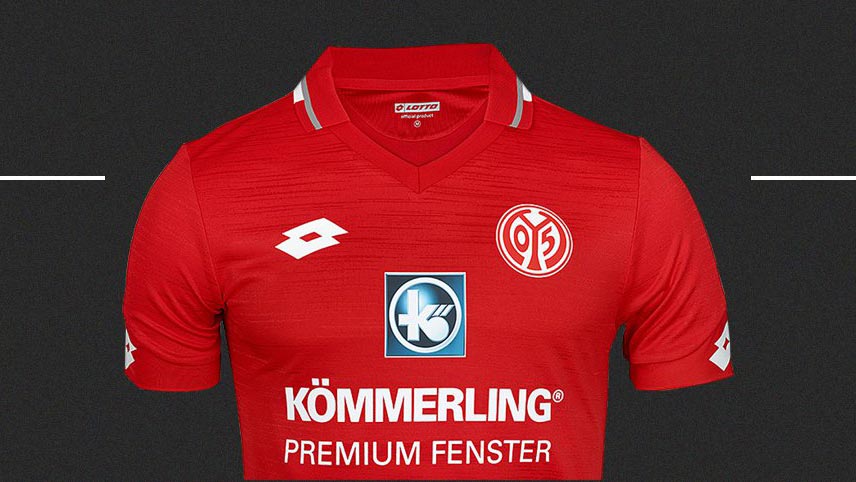 mẫu quần áo bóng đá sân nhà Mainz 2019-2020 (4)