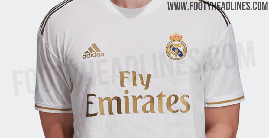 mẫu quần áo bóng đá sân nhà real madrid 2019-2020