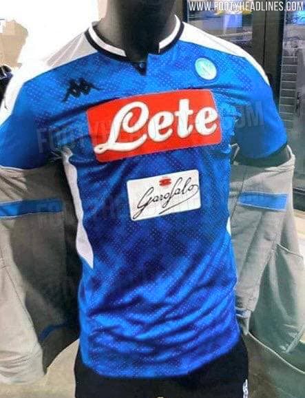 mẫu quần áo bóng đá sân nhà SSC Napoli 2019-2020