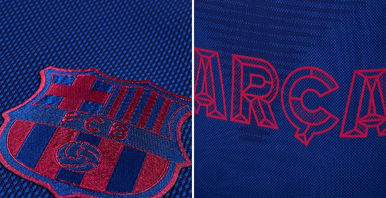 mẫu quần áo bóng đá tập luyện barcelona 2019-2020