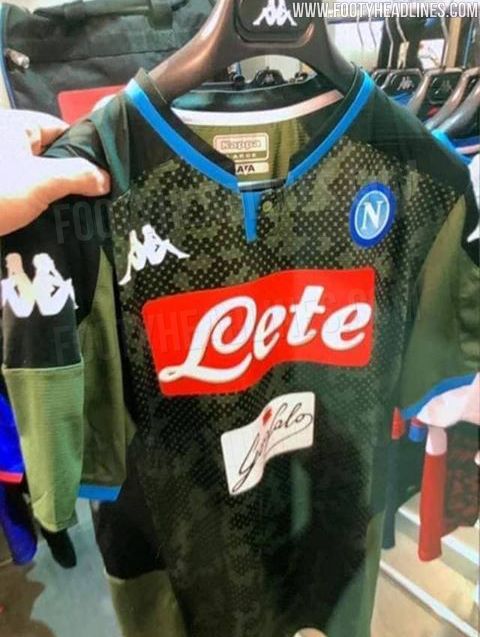 mẫu quần áo bóng đá thứ ba SSC Napoli 2019-2020