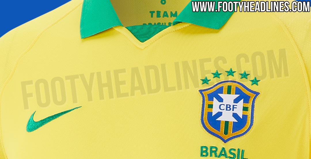 mẫu quần áo đá banh brazil copa america sân nhà 2019