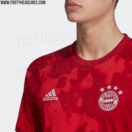 mẫu quần áo bóng đá trước trận đấu bayern munich 2019-2020 (4)
