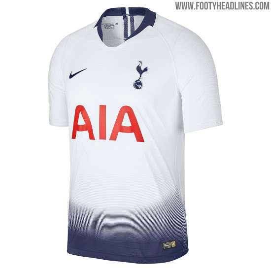 Mẫu áo đá banh của Tottenham mùa giải 2018-19